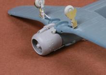 Fiat G.50/bis engine & cowling set - 5.