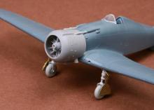 Fiat G.50/bis engine & cowling set - 6.