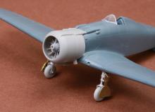 Fiat G.50/bis engine & cowling set - 7.