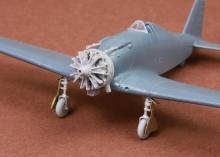 Fiat G.50/bis engine & cowling set - 8.