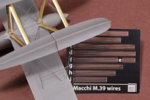 Macchi M 39 rigging wire set for SBS Model kit - 1.