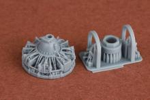 Curtiss H-75 A1/A2 Hawk engine set for Arma Hobby kit - 1.