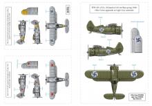 Polikarpov I-153 Chaika Finnish Air Force (WW II) Vol.I. - 1.