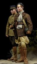 French Tank Crewman & NCO (WW II) - 1.