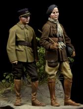 French Tank Crewman & NCO (WW II) - 5.