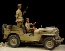British Driver & Tommy Western Desert (WW II) - 1.
