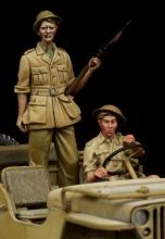 British Driver & Tommy Western Desert (WW II) - 3.