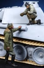 German Panther Commander & Waffen SS Officer (WW II) - 1.