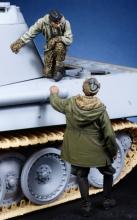 German Panther Commander & Waffen SS Officer (WW II) - 2.