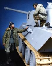 German Panther Commander & Waffen SS Officer (WW II) - 3.
