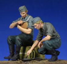 German Soldiers at Rest (WW II) - 2.