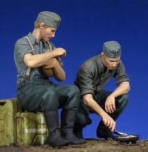 German Soldiers at Rest (WW II) - 6.