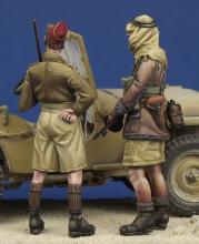 LRDG Trooper & Hussar Officer (WW II) - 1.