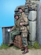 U.S. Paratrooper & Infantry Soldier (Normandy) (WW II) - 2.
