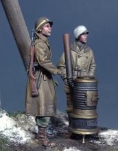 U.S. Military Police & GI 'Ardennes 1944' (WW II)  - 2.