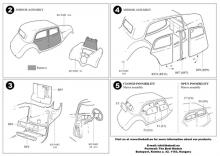 Citroen 11CV detail set - 2.